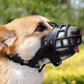 Durable Adjustable Dog Muzzle | Breathable Basket Design for Small to X-Large Dogs | Lightweight & Secure
