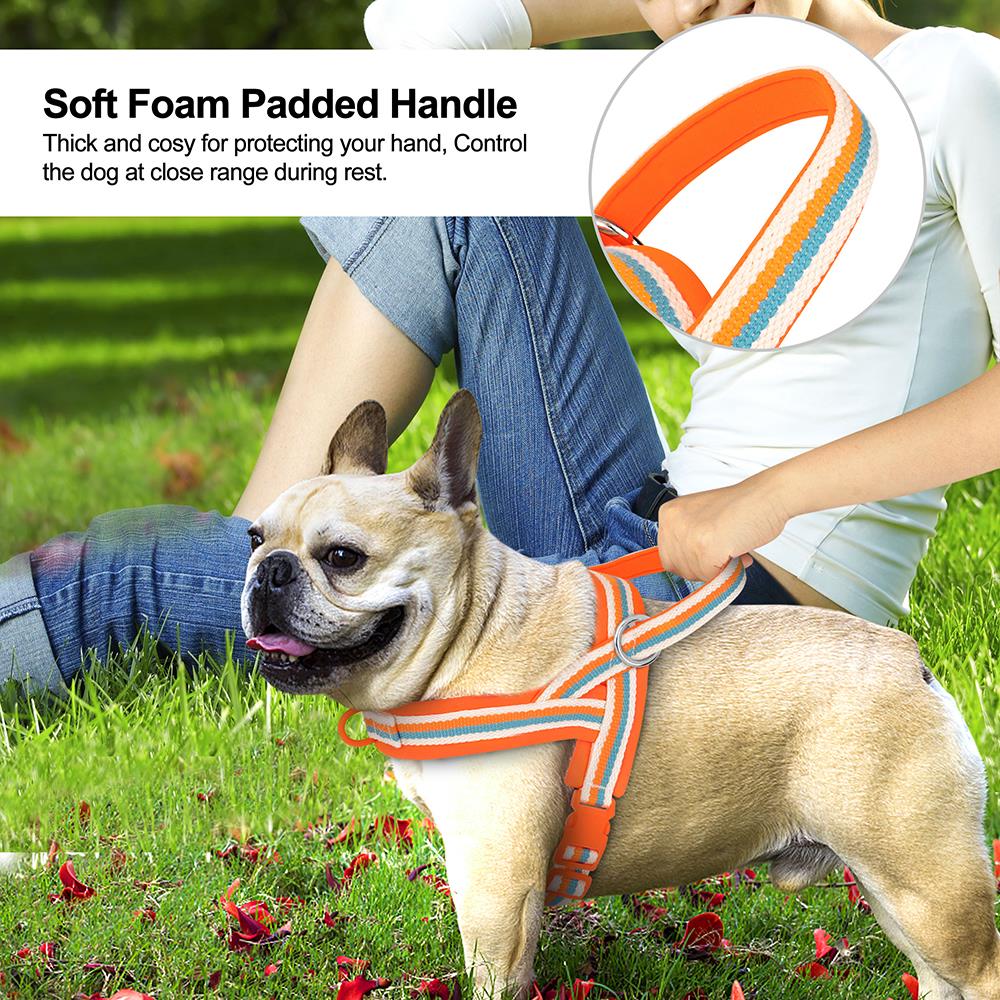 Nylon Padded Harness | Adjustable, Soft Outdoor Vest | No-Pull Design