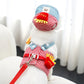 Cartoon Pet Harness Leash Sun Hat Set
