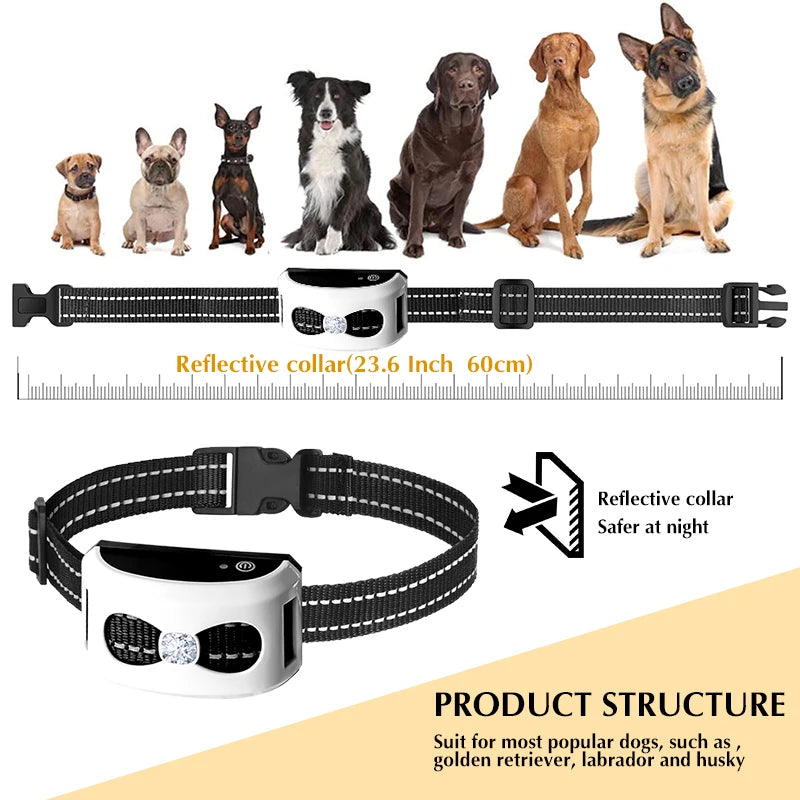 2-in-1 Wireless Electronic Dog Fence & Training Collar | Adjustable Beep, Vibration, Shock Modes for All Dog Sizes