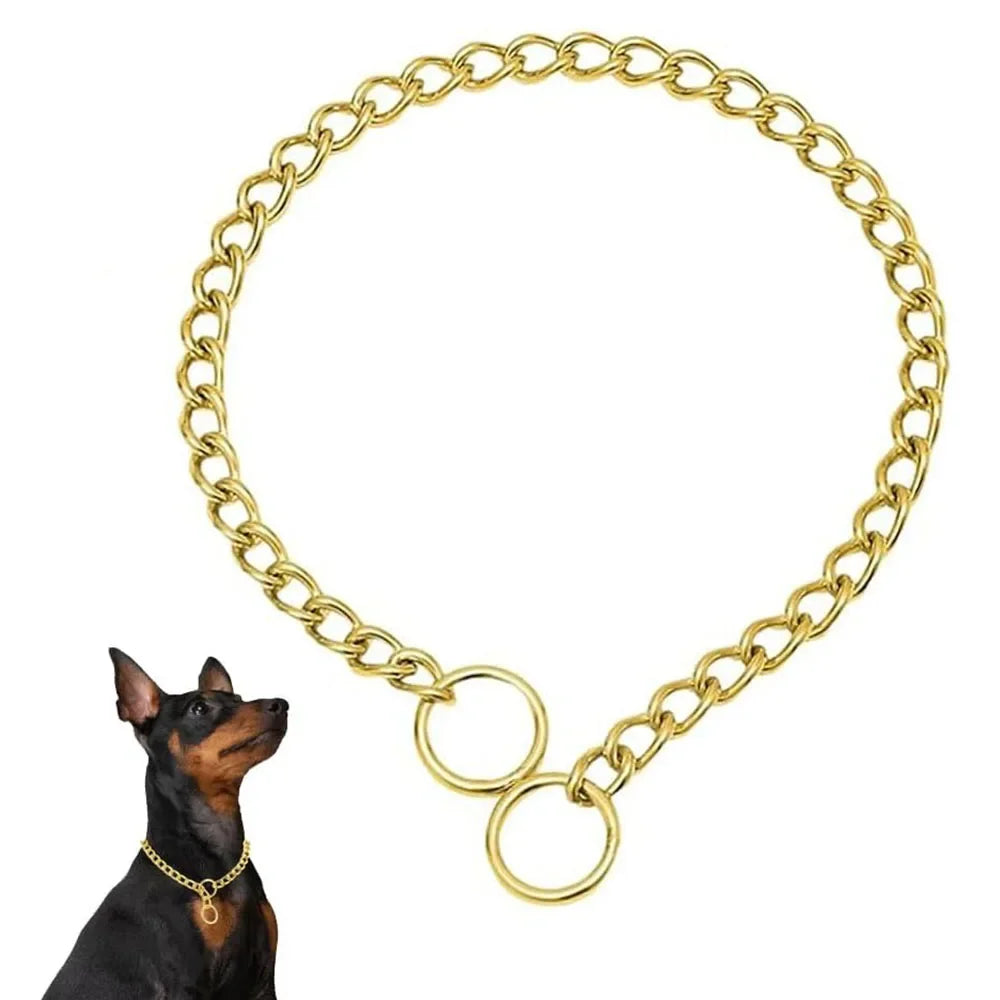 Gold Chrome Plated Slip Collar