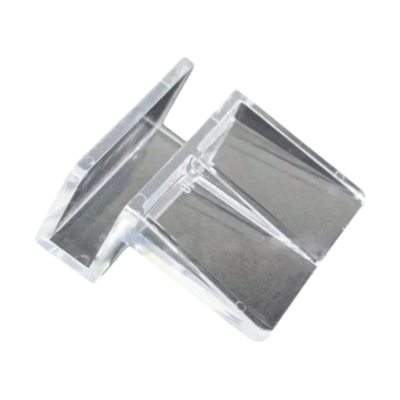 Acrylic Support Bracket for Fish Tank Covers | Durable, Transparent Clips for 6MM-12MM Glass Aquariums