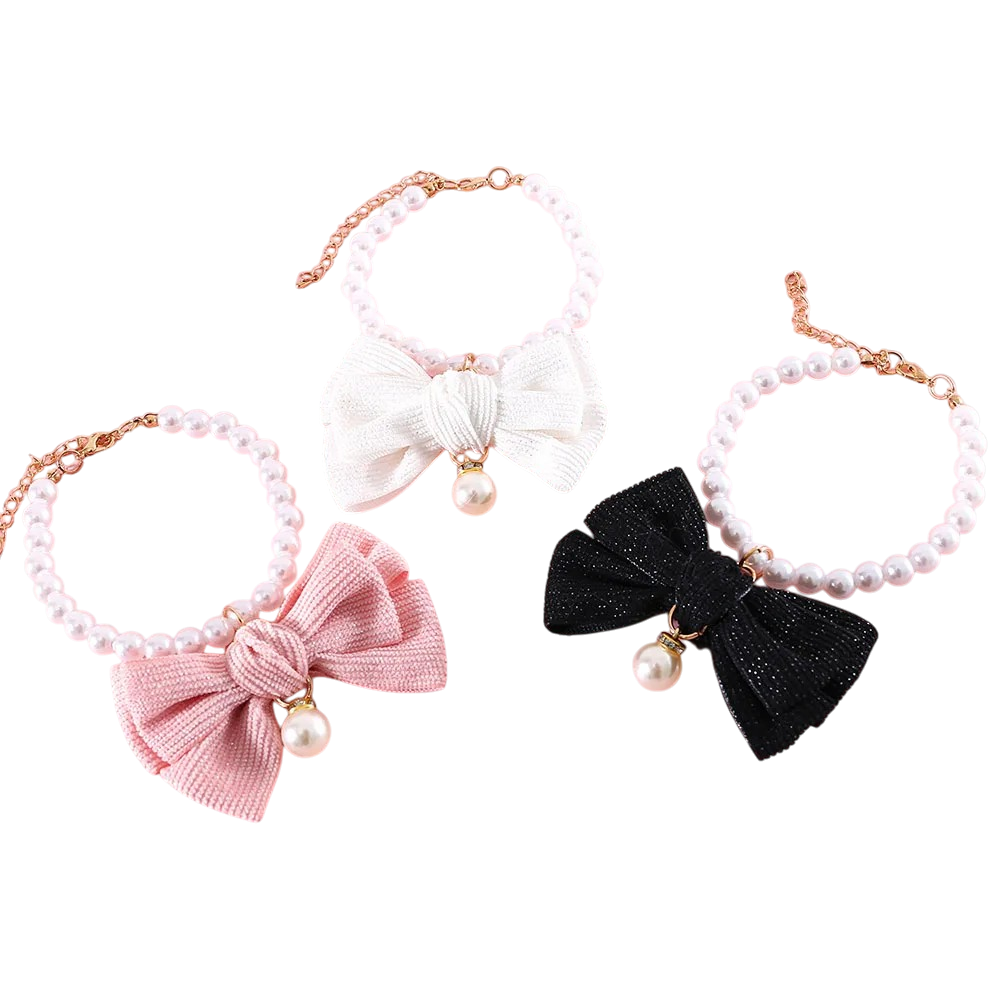Pearl Necklace for Small Pets