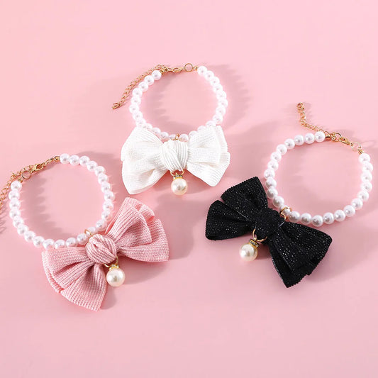 Pearl Necklace for Small Pets