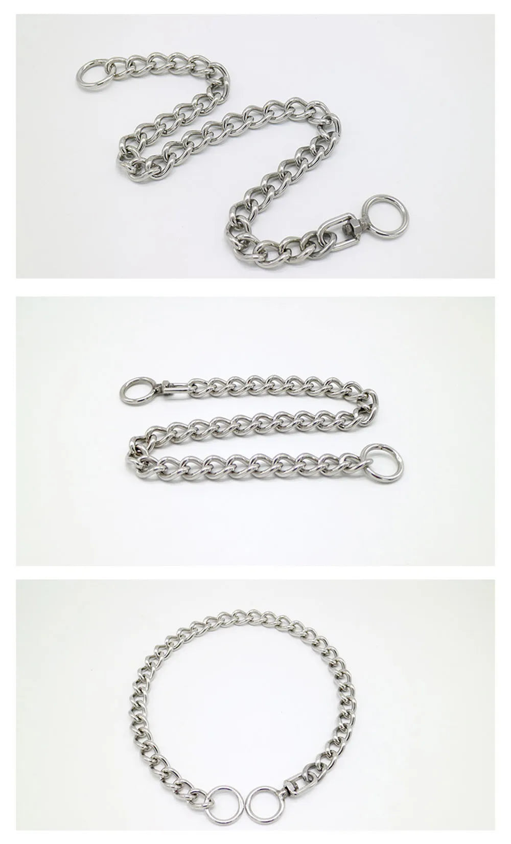 Stainless Steel P Chain Collar