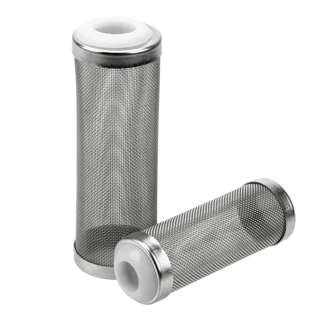 Stainless Steel Aquarium Filter Inlet Protective Sleeve | Rust-Resistant Fish Tank Screen Guard for Effective Filtration