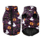 Halloween Dog Jacket Coat | Funny Pumpkin Print