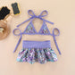 Cute Summer Dress Set for Small Dogs
