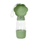 2 in 1 Dog Water Bottle with Food Container