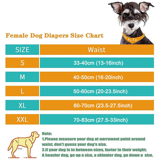 Soft Ruffle Dog Sanitary Pants | S-XXL Available