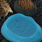 Imitation Rock Double Basin | Crawling Pet Food & Water Dish for Reptiles and Amphibians