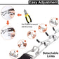 Dog Collar for Anti-Pull Training with Metal Buckle