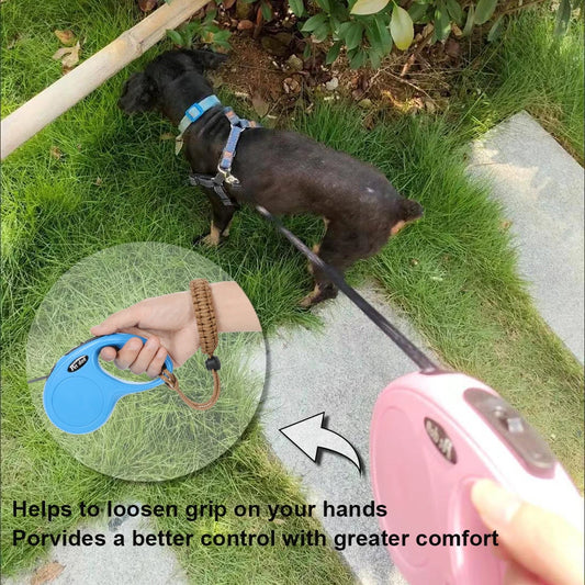 Hand Free Dog Leash Wrist Strap