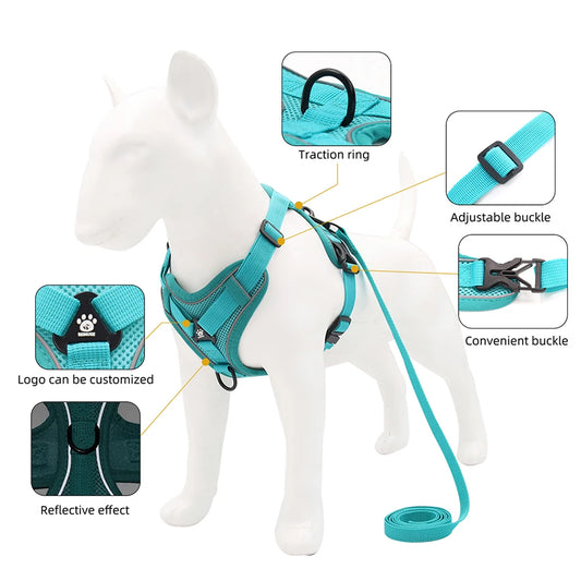 Cat Harness and Leash Set | Reflective & Breathable