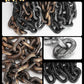 Huge Plastic Simulated Iron Dog Chain Leash