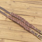 Real Leather Woven Dog Collar