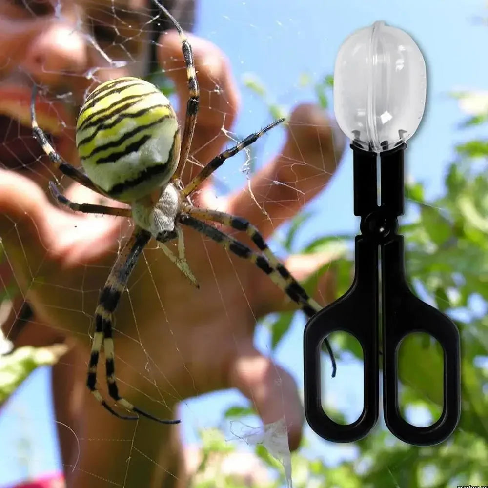 Reptile Feeding Tongs | Plastic Insect Tweezers with Ventilation and Easy-Grip Design