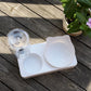 Raised Pet Feeder with Water Dispenser
