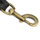Soft Real Leather Dog Leash | Braided Design