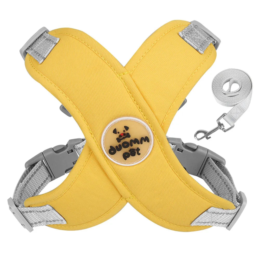 Dog Harness & Leash Set | Reflective & Breathable
