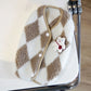 Plaid Fleece Cat Coat