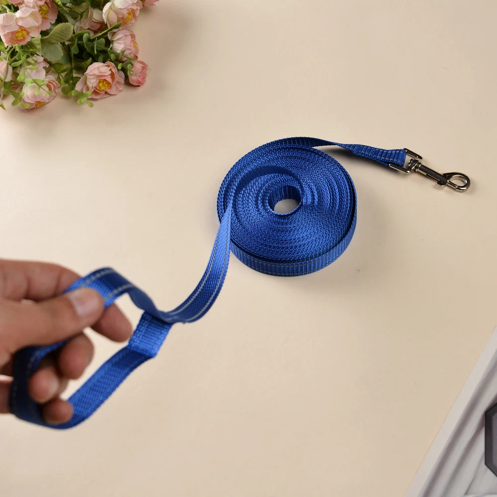 Nylon Reflective Dog Leash | 1.5m - 10m Available