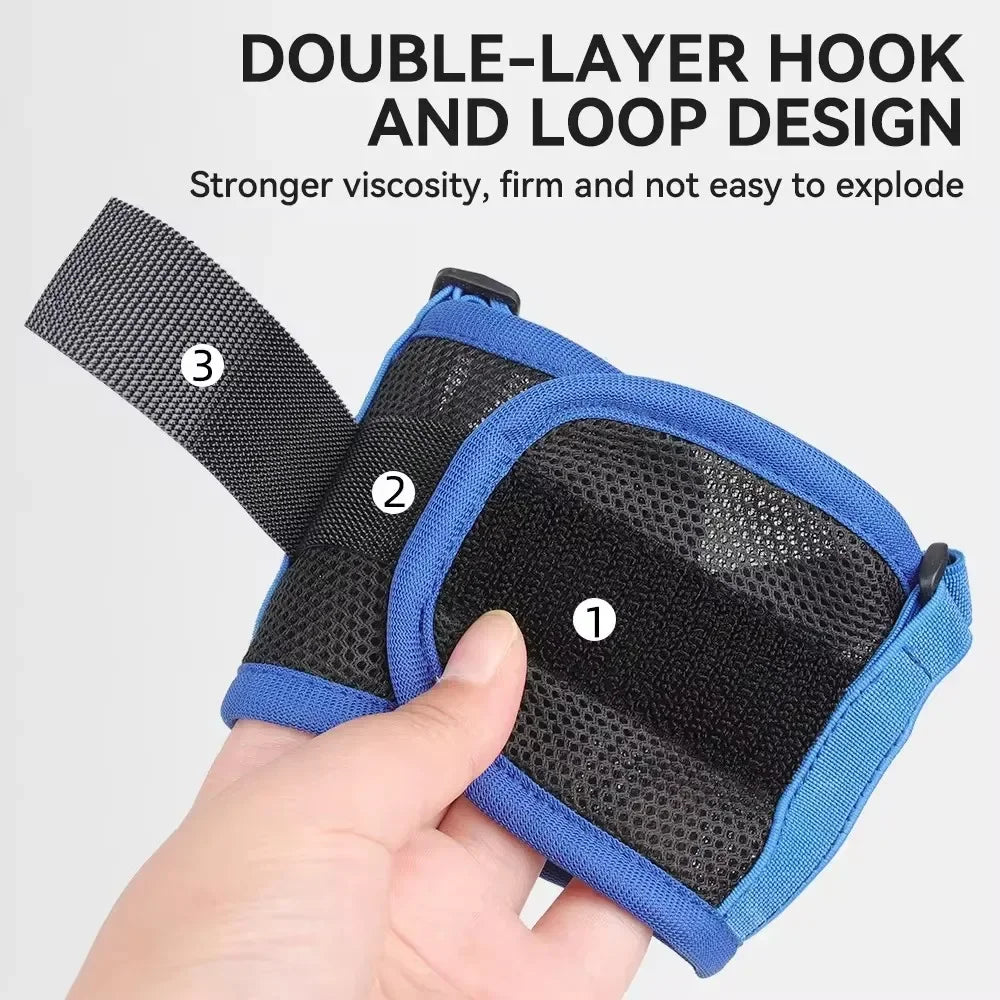 Adjustable Anti-Bark Mesh Dog Muzzle