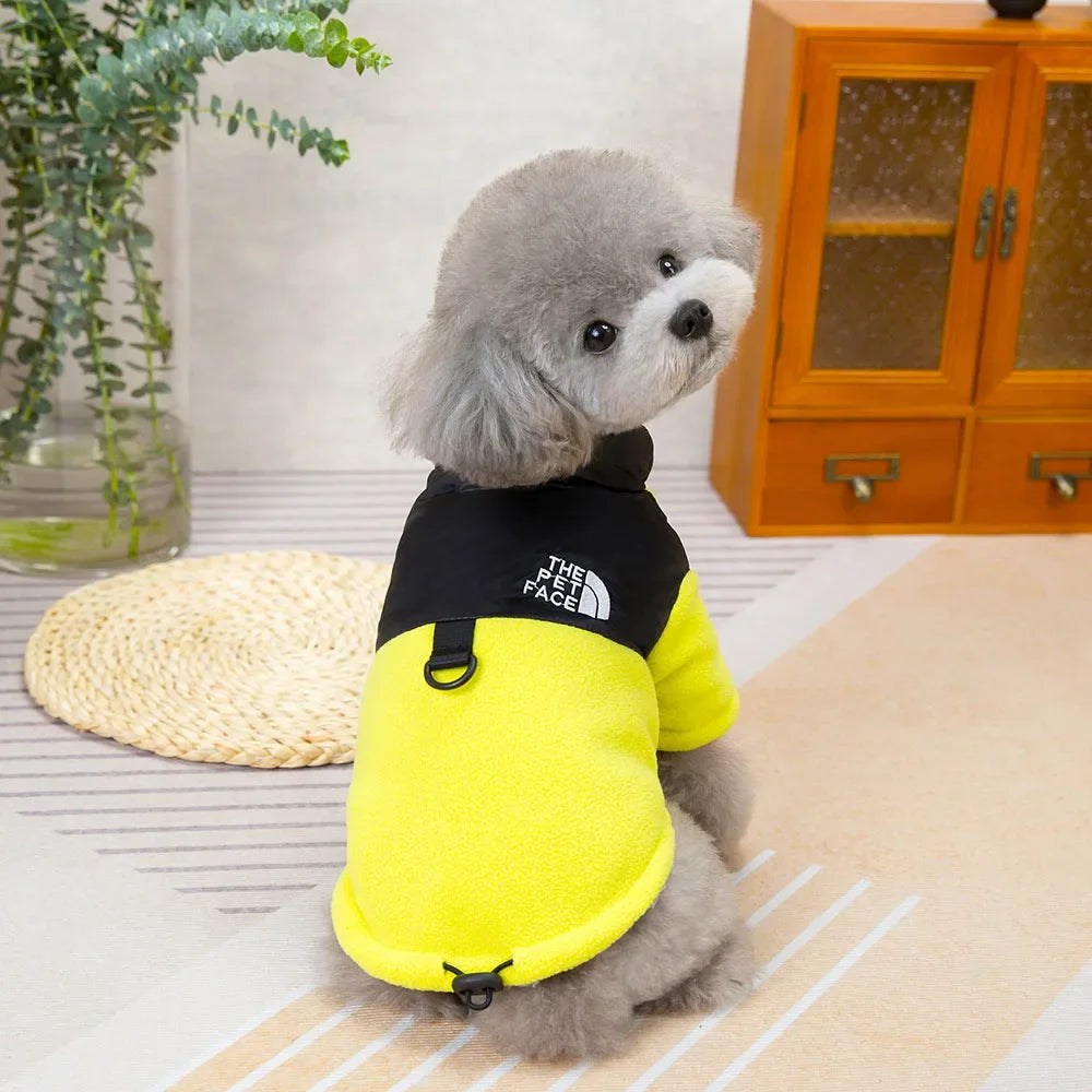 Winter Dog Clothes Warm Fleece Jacket