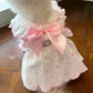 Dog Dress with Bowknot | Summer Pet Clothes