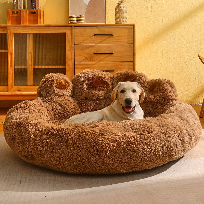 Elegant Pet Bed | Big Lounge Cushion for Cats and Dogs