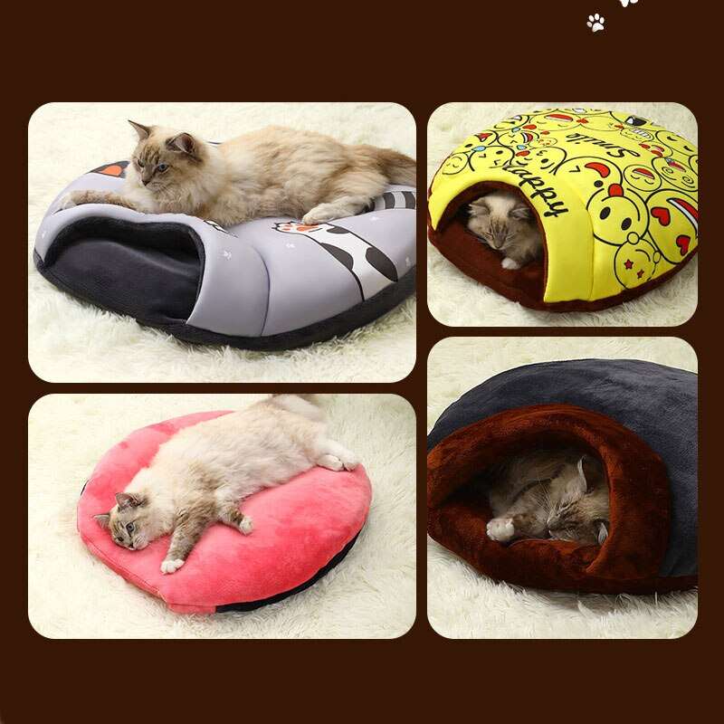 3-Gear Timer Heating Pet Bed Blanket | Winter Warm Cat Mat House, Washable Flannel Dog Bed Sleeping Bag & Accessories