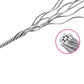 Stainless Steel Slip Leads with Soft Handle