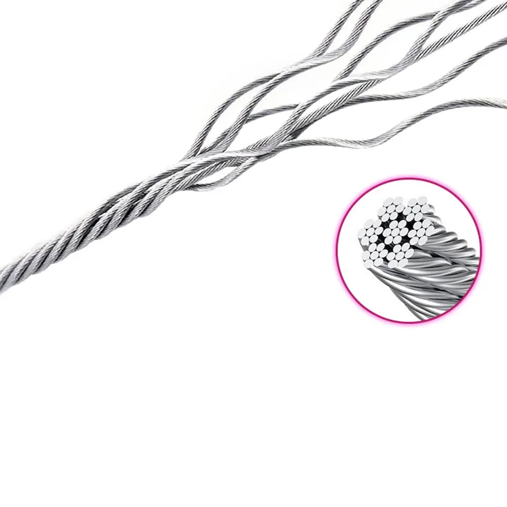 Stainless Steel Slip Leads with Soft Handle