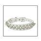 Spiked Dog Collar with Mushroom Rivets