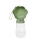 2 in 1 Dog Water Bottle with Food Container