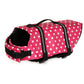 Reflective Dog Life Jacket | High Flotation, Adjustable, and Ripstop Pet Life Preserver for Swimming Safety