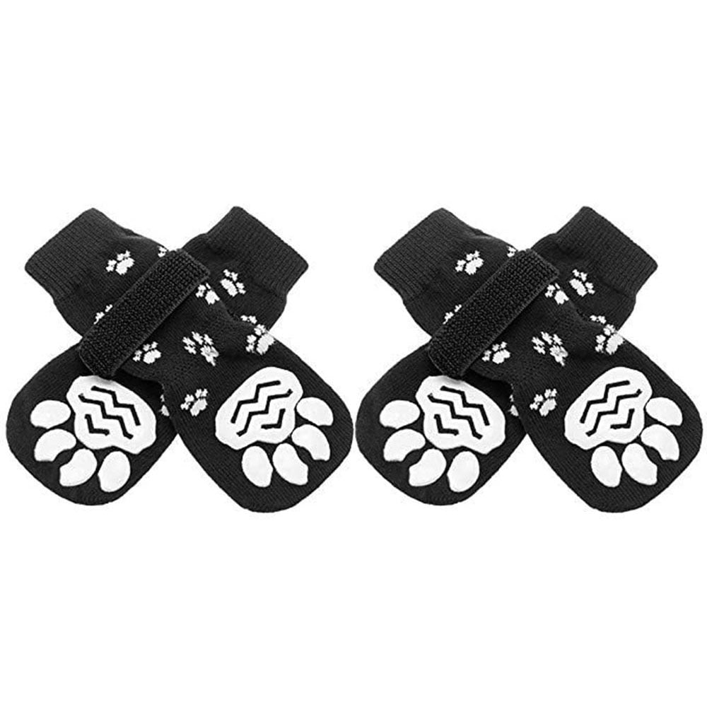 Anti-Slip Socks | Adjustable, Non-Slip Paw Protection for Indoor Traction Control
