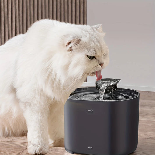 2.2L Automatic Pet Water Fountain with Fresh Filtered Drinking Water Dispenser