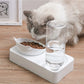 Raised Pet Feeder with Water Dispenser