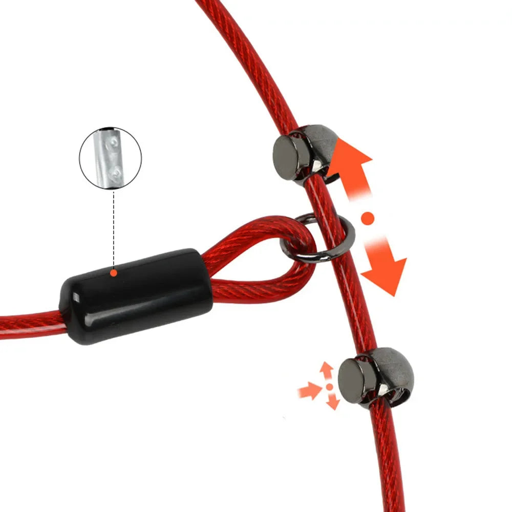 Stainless Steel Slip Leads with Soft Handle