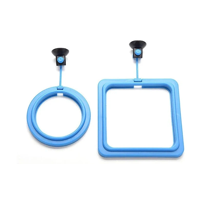 Aquarium Feeding Ring Floating Food Feeder Rings | Floating Food Feeder for Easy Aquarium Feeding