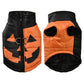 Halloween Dog Jacket Coat | Funny Pumpkin Print