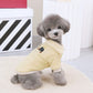 Thick Winter Dog Jacket with Bear Pattern