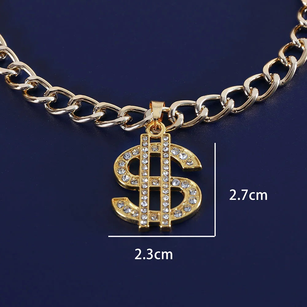 Cat & Dog Princess Necklace | Dollar Sign
