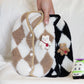 Plaid Fleece Cat Coat