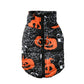 Halloween Dog Jacket Coat | Funny Pumpkin Print
