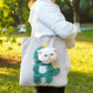 Pet Canvas Shoulder Bag | Cute Cat Carrier