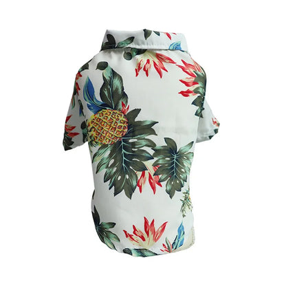 Dog Hawaiian Shirt for Small to Medium Pets