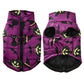Halloween Dog Jacket Coat | Funny Pumpkin Print