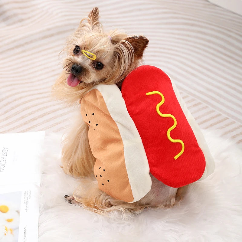 Halloween Hot Dog Pet Costume | XS-XL Available